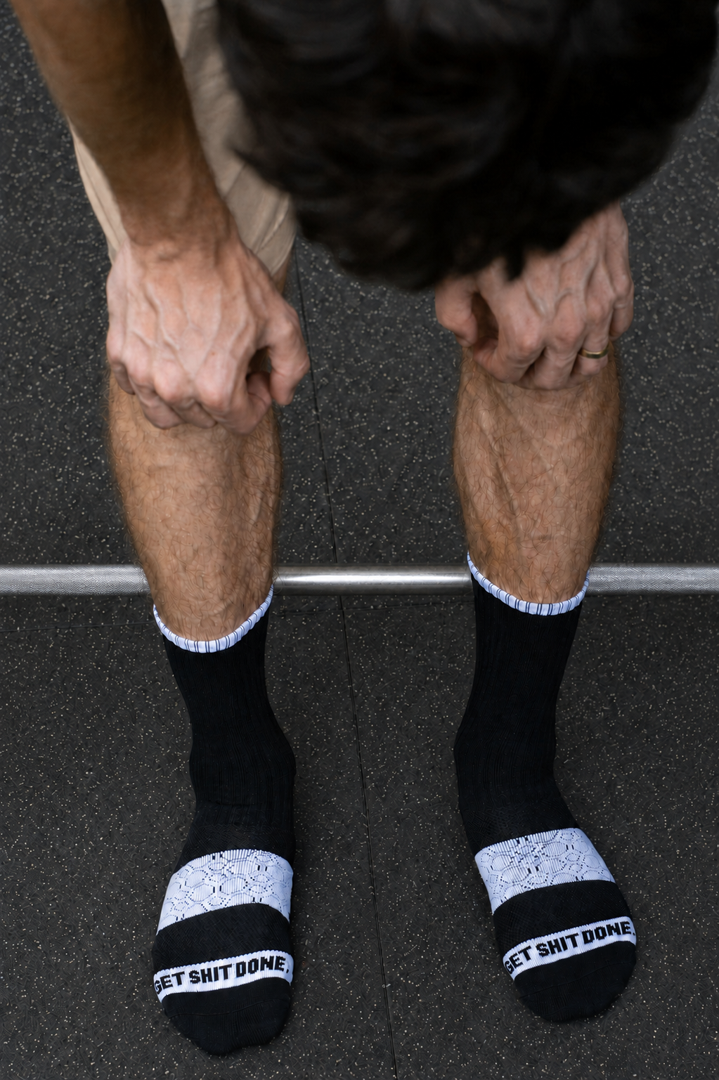 Performance Crew Socks  - Black - 3 Pack