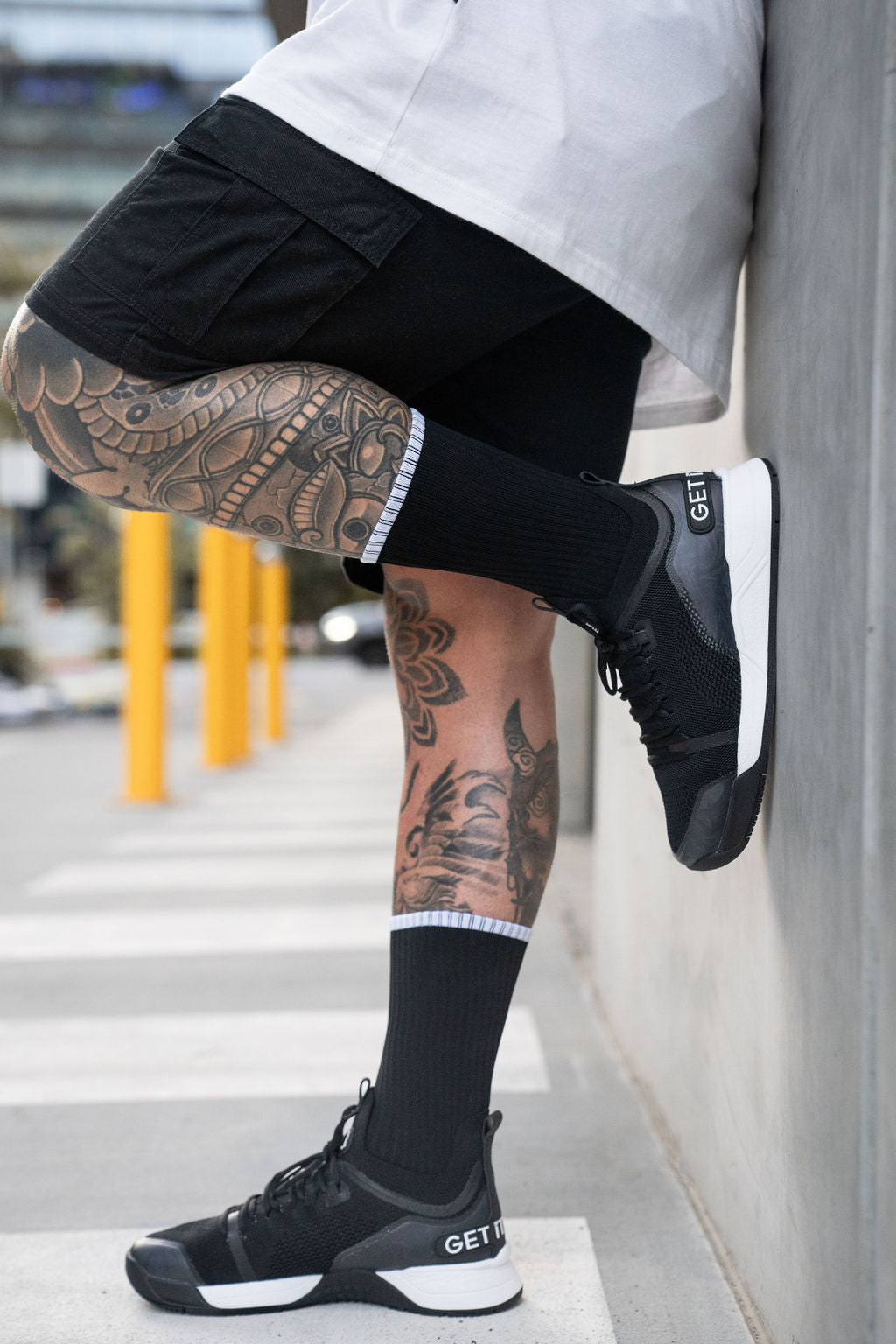 Black Socks - Crew - 3 Pack